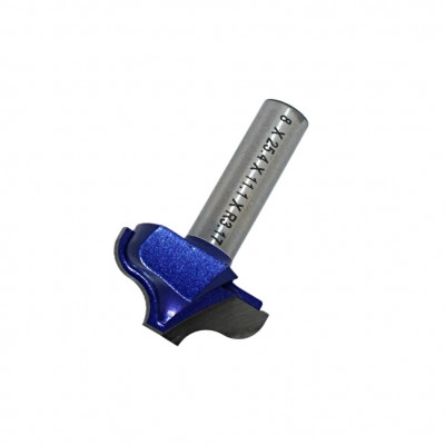 Фреза профильная гусек R=3.175 25.4×11.1×40 S8 Z2 TRS2541108 Tapper